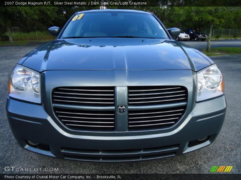 Silver Steel Metallic / Dark Slate Gray/Light Graystone 2007 Dodge Magnum R/T