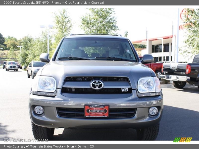 Phantom Gray Pearl / Light Charcoal 2007 Toyota Sequoia SR5 4WD