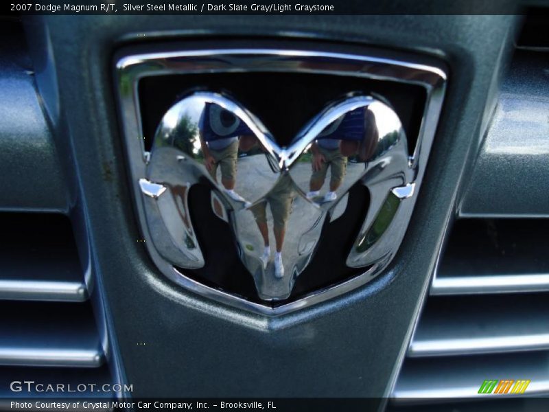 Silver Steel Metallic / Dark Slate Gray/Light Graystone 2007 Dodge Magnum R/T