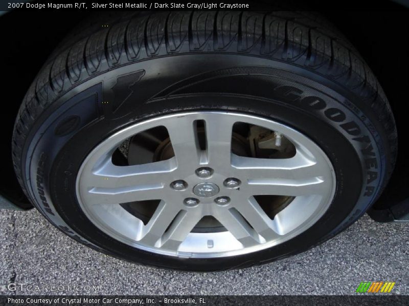 Silver Steel Metallic / Dark Slate Gray/Light Graystone 2007 Dodge Magnum R/T