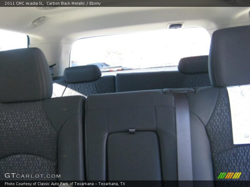 Carbon Black Metallic / Ebony 2011 GMC Acadia SL