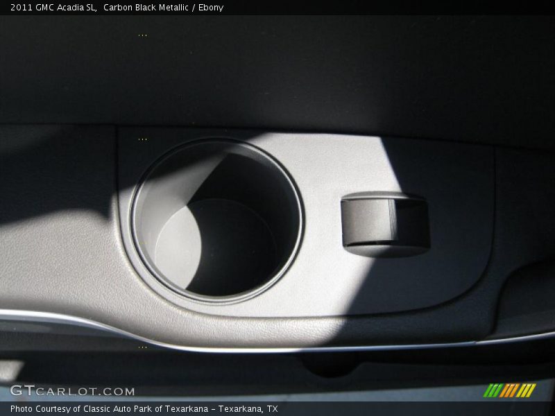 Carbon Black Metallic / Ebony 2011 GMC Acadia SL