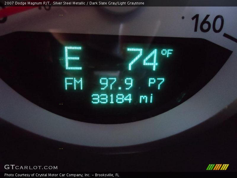 Silver Steel Metallic / Dark Slate Gray/Light Graystone 2007 Dodge Magnum R/T