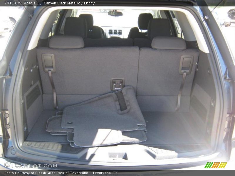 Carbon Black Metallic / Ebony 2011 GMC Acadia SL
