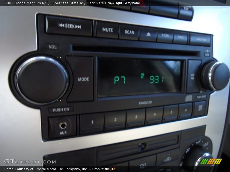 Silver Steel Metallic / Dark Slate Gray/Light Graystone 2007 Dodge Magnum R/T