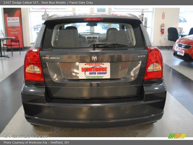 Steel Blue Metallic / Pastel Slate Gray 2007 Dodge Caliber SXT