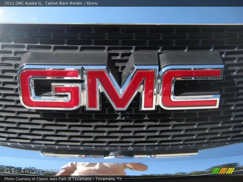 Carbon Black Metallic / Ebony 2011 GMC Acadia SL