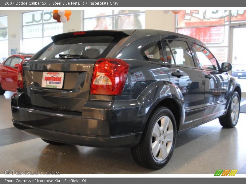 Steel Blue Metallic / Pastel Slate Gray 2007 Dodge Caliber SXT