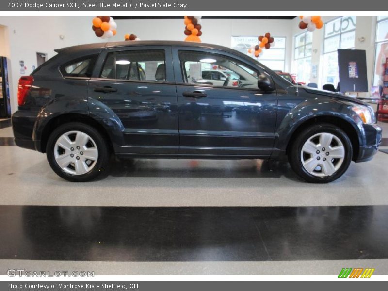 Steel Blue Metallic / Pastel Slate Gray 2007 Dodge Caliber SXT