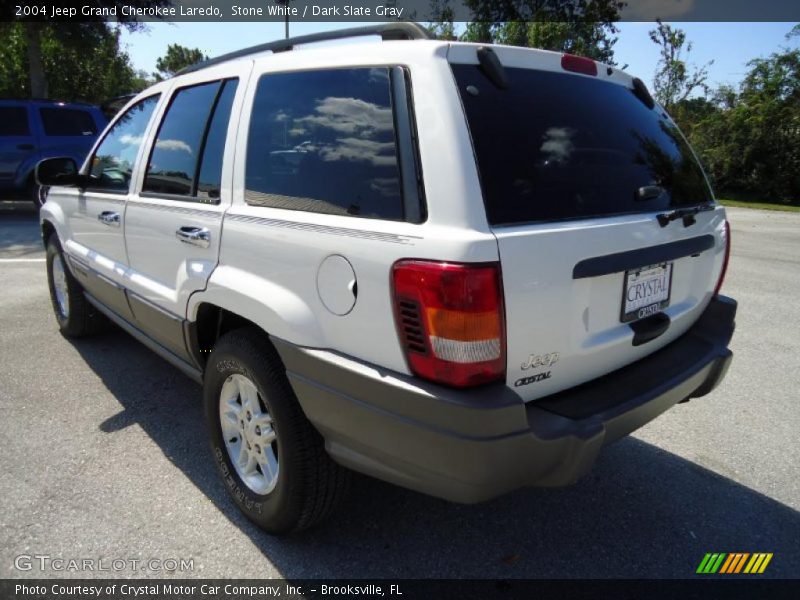 Stone White / Dark Slate Gray 2004 Jeep Grand Cherokee Laredo