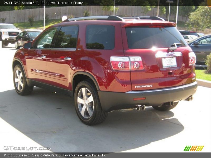 Red Jewel Tintcoat / Ebony 2011 GMC Acadia SLT