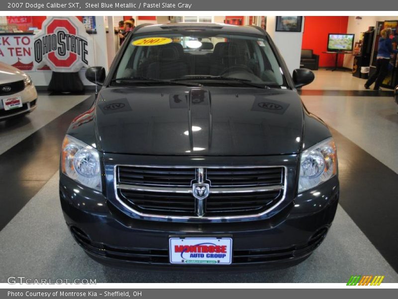 Steel Blue Metallic / Pastel Slate Gray 2007 Dodge Caliber SXT