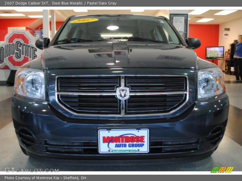 Steel Blue Metallic / Pastel Slate Gray 2007 Dodge Caliber SXT