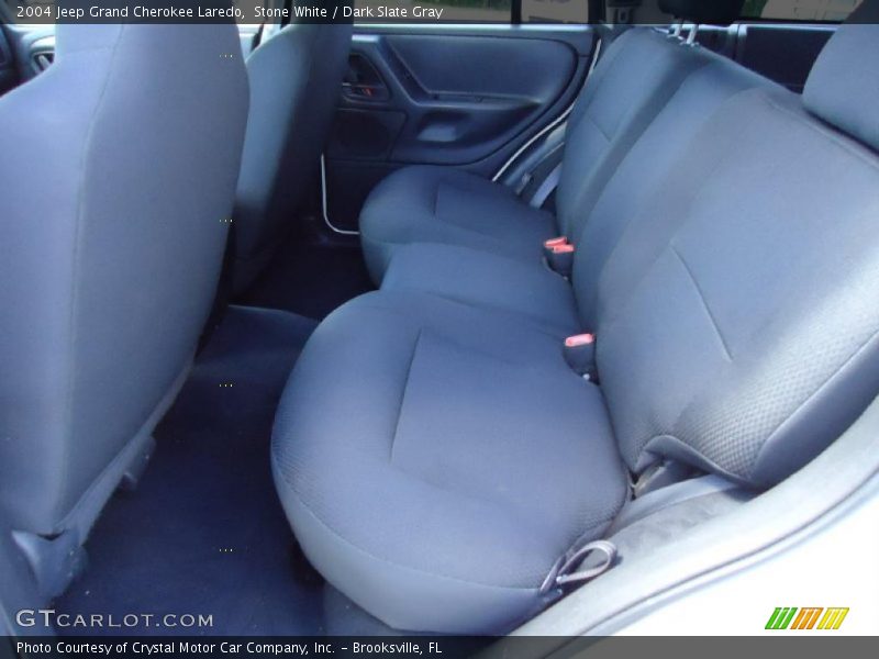 Stone White / Dark Slate Gray 2004 Jeep Grand Cherokee Laredo