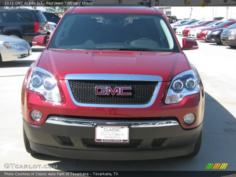 Red Jewel Tintcoat / Ebony 2011 GMC Acadia SLT