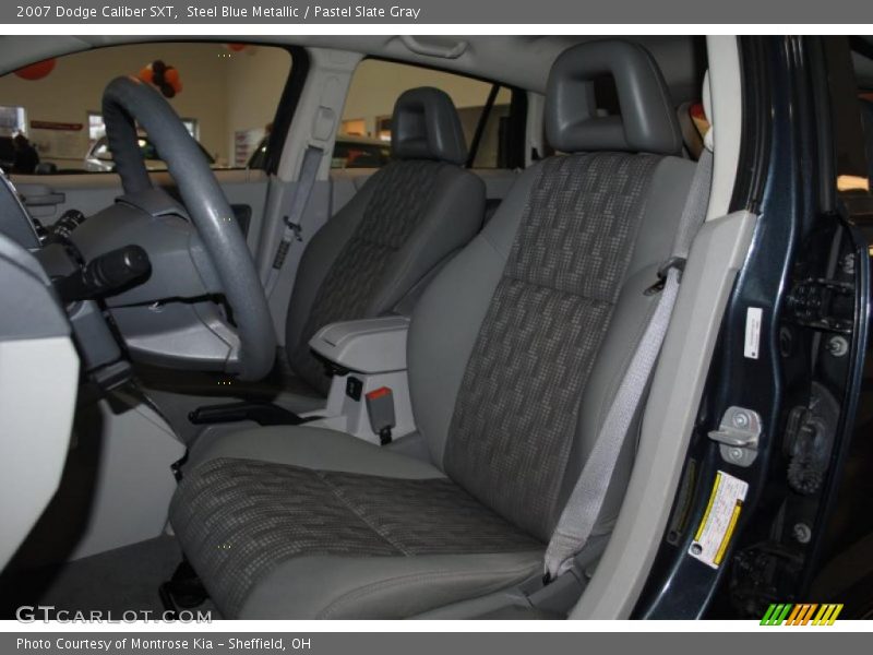 Steel Blue Metallic / Pastel Slate Gray 2007 Dodge Caliber SXT
