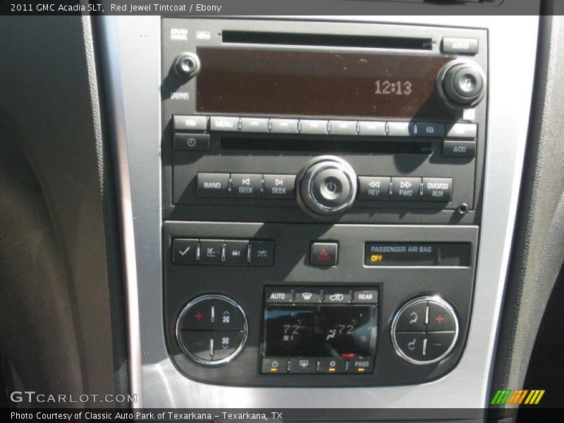 Red Jewel Tintcoat / Ebony 2011 GMC Acadia SLT