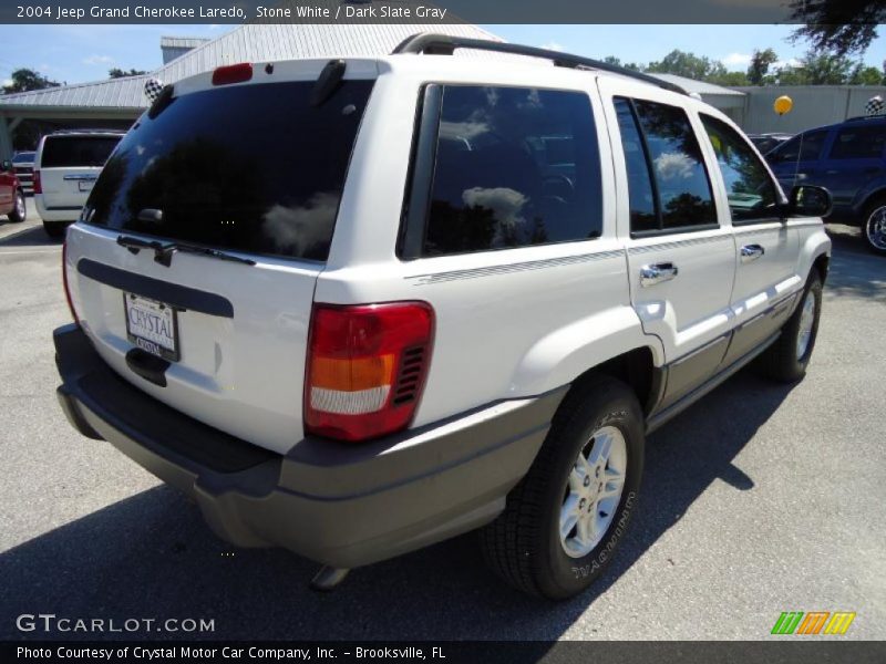 Stone White / Dark Slate Gray 2004 Jeep Grand Cherokee Laredo