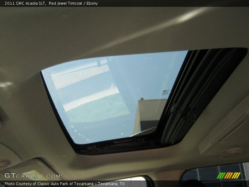 Red Jewel Tintcoat / Ebony 2011 GMC Acadia SLT