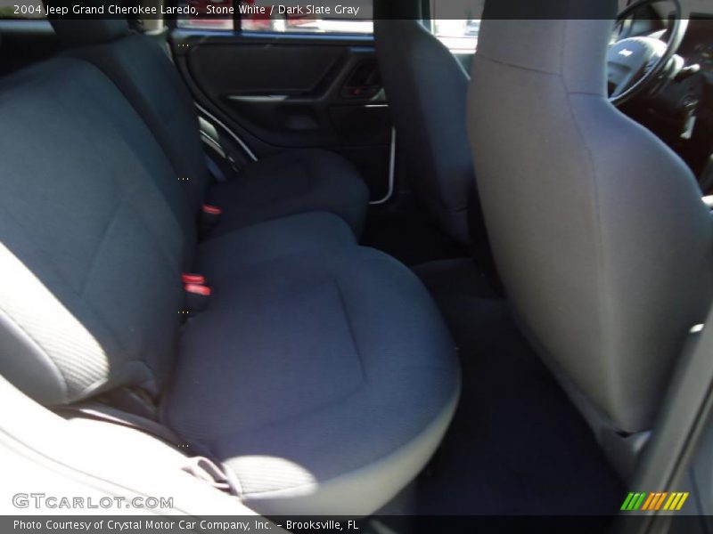 Stone White / Dark Slate Gray 2004 Jeep Grand Cherokee Laredo