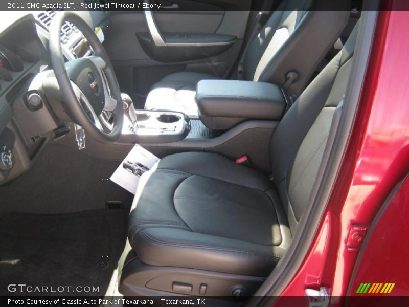Red Jewel Tintcoat / Ebony 2011 GMC Acadia SLT