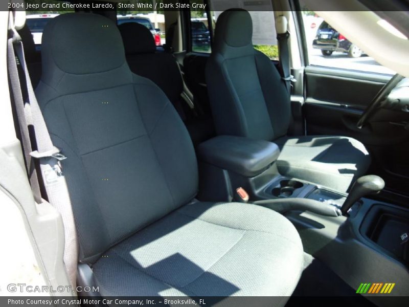 Stone White / Dark Slate Gray 2004 Jeep Grand Cherokee Laredo