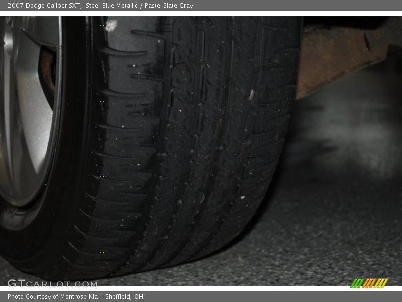 Steel Blue Metallic / Pastel Slate Gray 2007 Dodge Caliber SXT