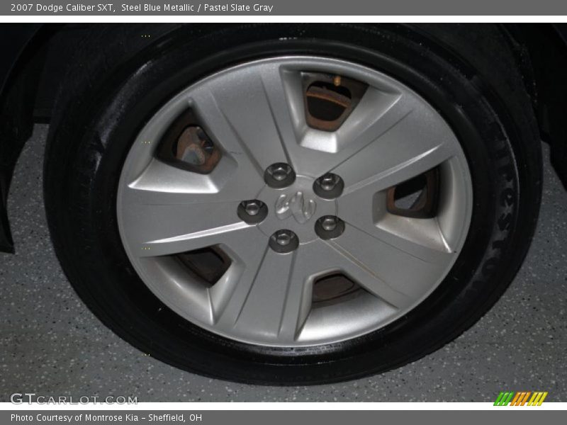 Steel Blue Metallic / Pastel Slate Gray 2007 Dodge Caliber SXT