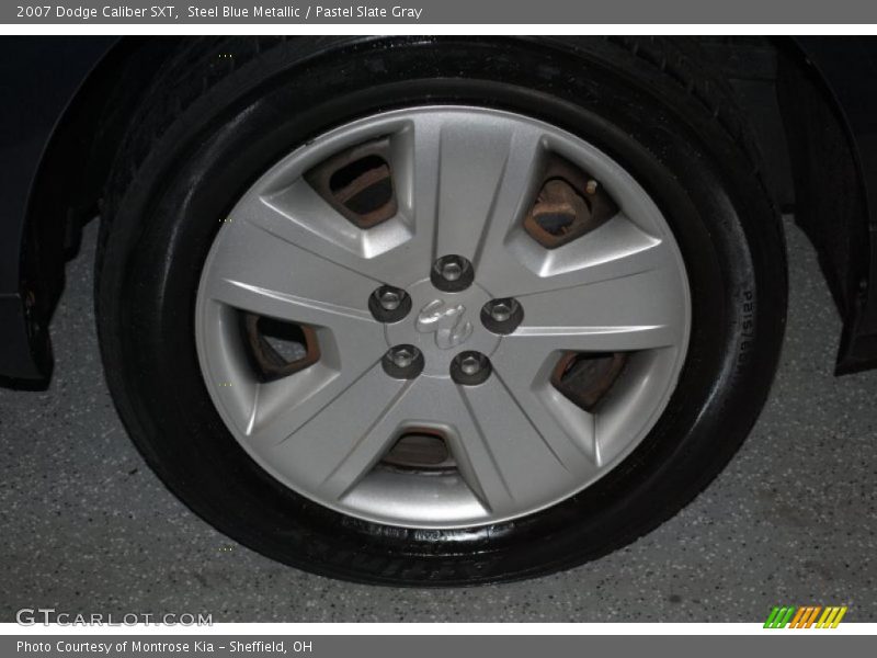 Steel Blue Metallic / Pastel Slate Gray 2007 Dodge Caliber SXT