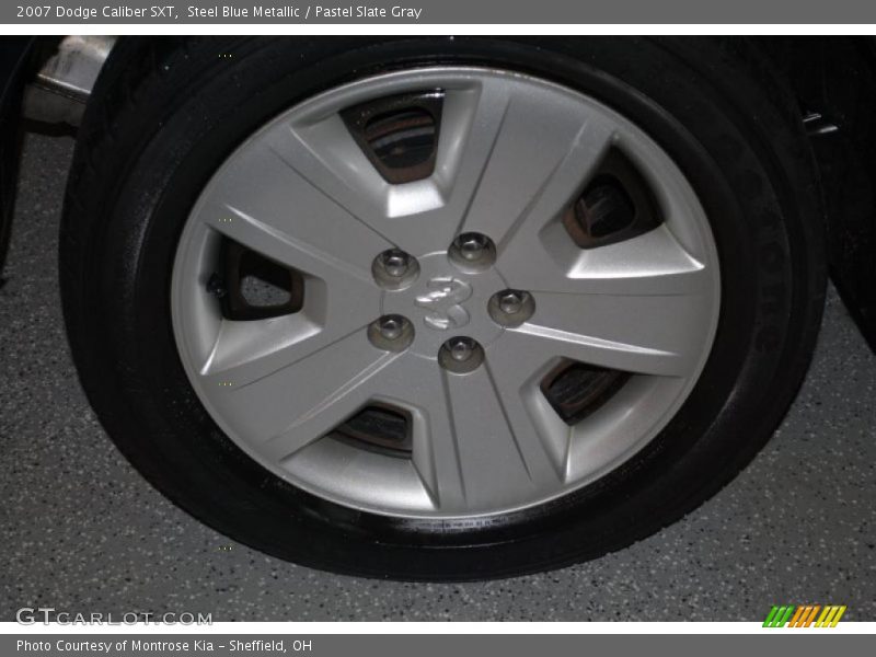 Steel Blue Metallic / Pastel Slate Gray 2007 Dodge Caliber SXT