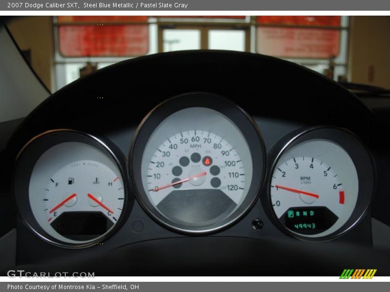 Steel Blue Metallic / Pastel Slate Gray 2007 Dodge Caliber SXT