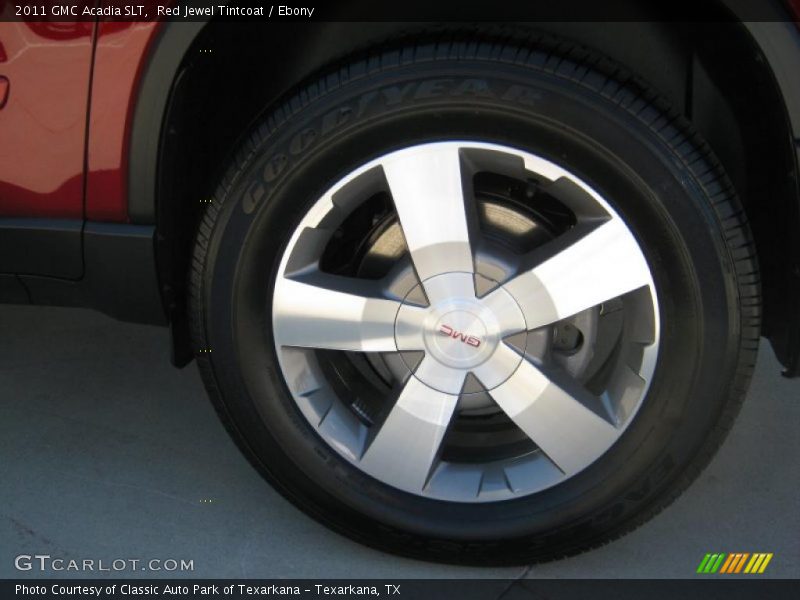 Red Jewel Tintcoat / Ebony 2011 GMC Acadia SLT