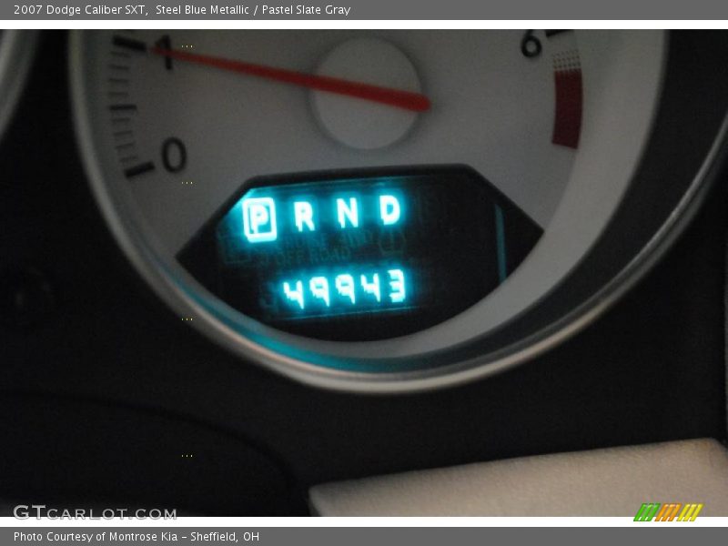 Steel Blue Metallic / Pastel Slate Gray 2007 Dodge Caliber SXT