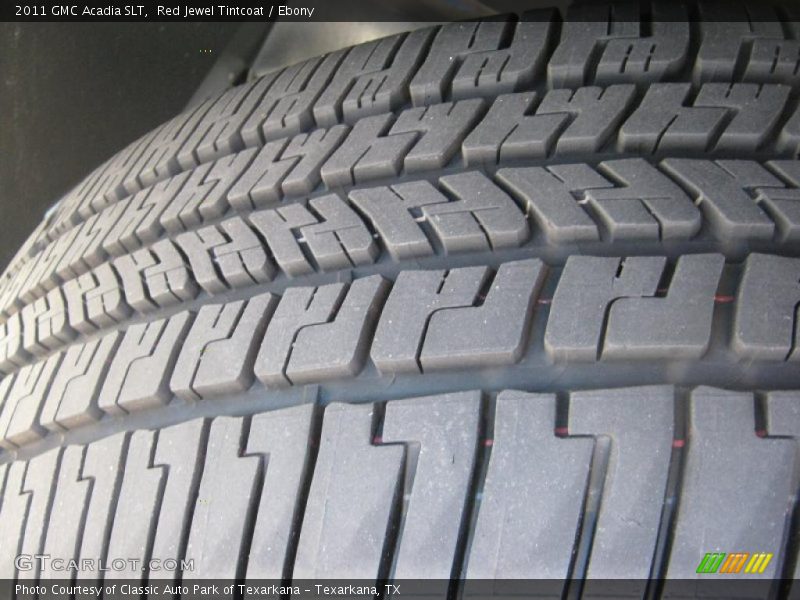 Red Jewel Tintcoat / Ebony 2011 GMC Acadia SLT