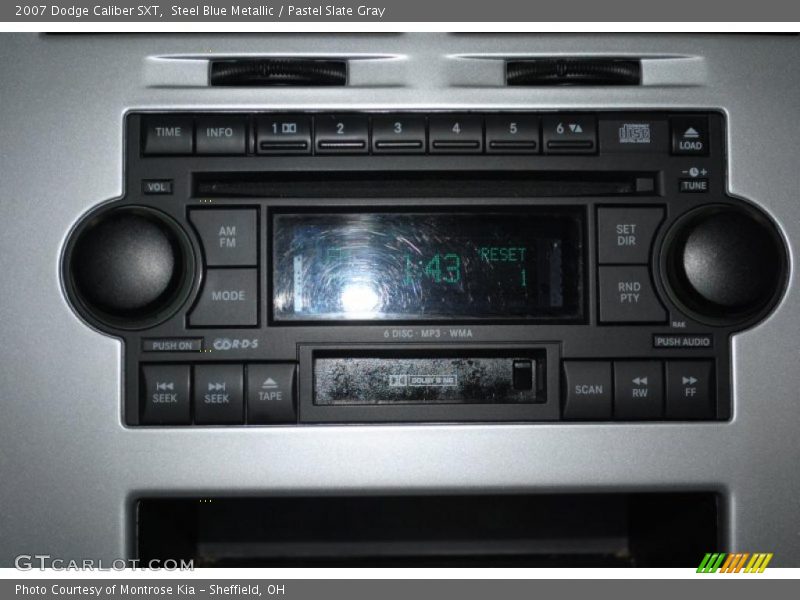 Steel Blue Metallic / Pastel Slate Gray 2007 Dodge Caliber SXT