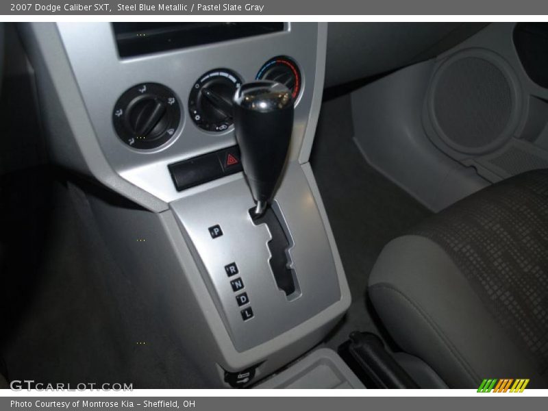 Steel Blue Metallic / Pastel Slate Gray 2007 Dodge Caliber SXT