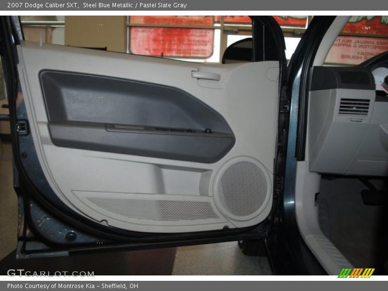 Steel Blue Metallic / Pastel Slate Gray 2007 Dodge Caliber SXT