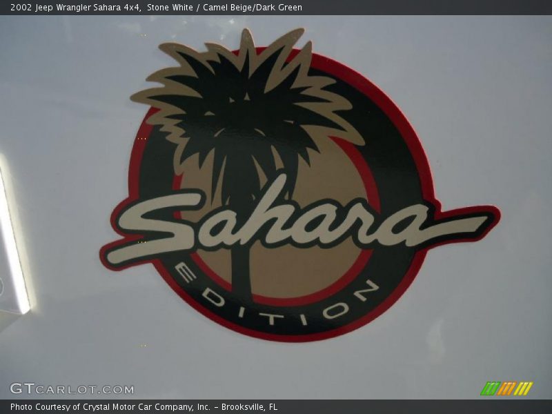  2002 Wrangler Sahara 4x4 Logo