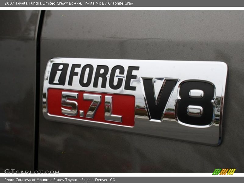 Pyrite Mica / Graphite Gray 2007 Toyota Tundra Limited CrewMax 4x4