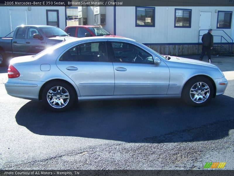 Brilliant Silver Metallic / Charcoal 2006 Mercedes-Benz E 350 Sedan