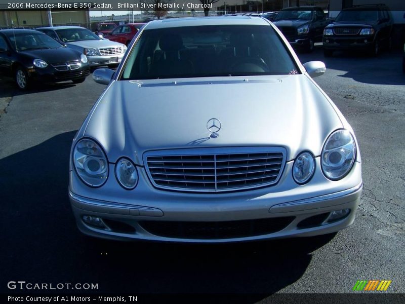Brilliant Silver Metallic / Charcoal 2006 Mercedes-Benz E 350 Sedan