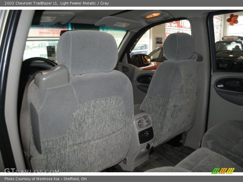 Light Pewter Metallic / Gray 2003 Chevrolet TrailBlazer LS