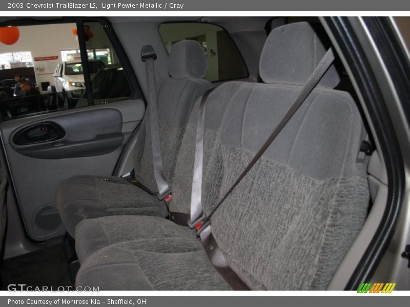 Light Pewter Metallic / Gray 2003 Chevrolet TrailBlazer LS