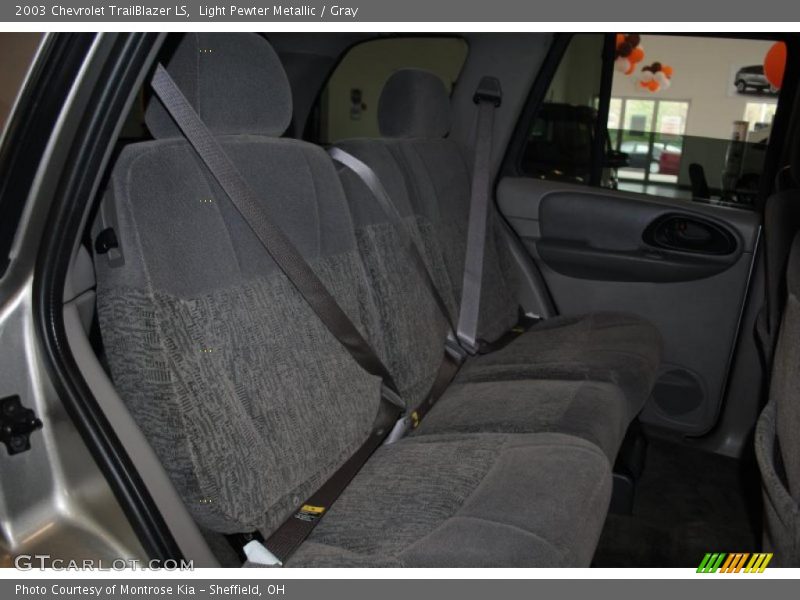 Light Pewter Metallic / Gray 2003 Chevrolet TrailBlazer LS