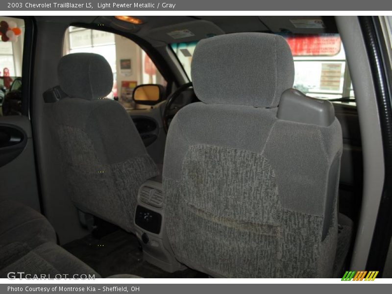 Light Pewter Metallic / Gray 2003 Chevrolet TrailBlazer LS