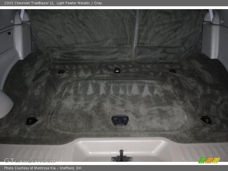 Light Pewter Metallic / Gray 2003 Chevrolet TrailBlazer LS