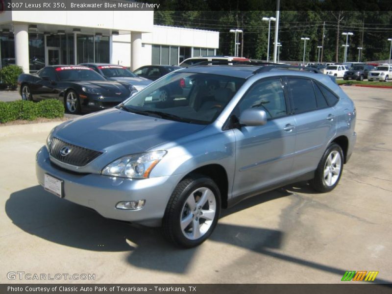 Breakwater Blue Metallic / Ivory 2007 Lexus RX 350