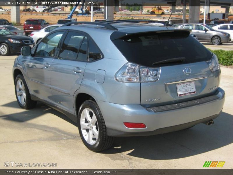 Breakwater Blue Metallic / Ivory 2007 Lexus RX 350