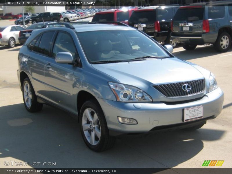 Breakwater Blue Metallic / Ivory 2007 Lexus RX 350