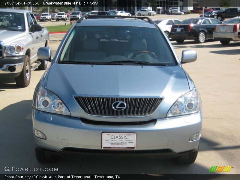 Breakwater Blue Metallic / Ivory 2007 Lexus RX 350